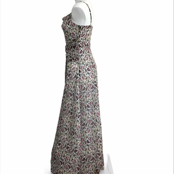 Majorelle Animal Print Spaghetti Strap Maxi Dress Size Small - Picture 2 of 9